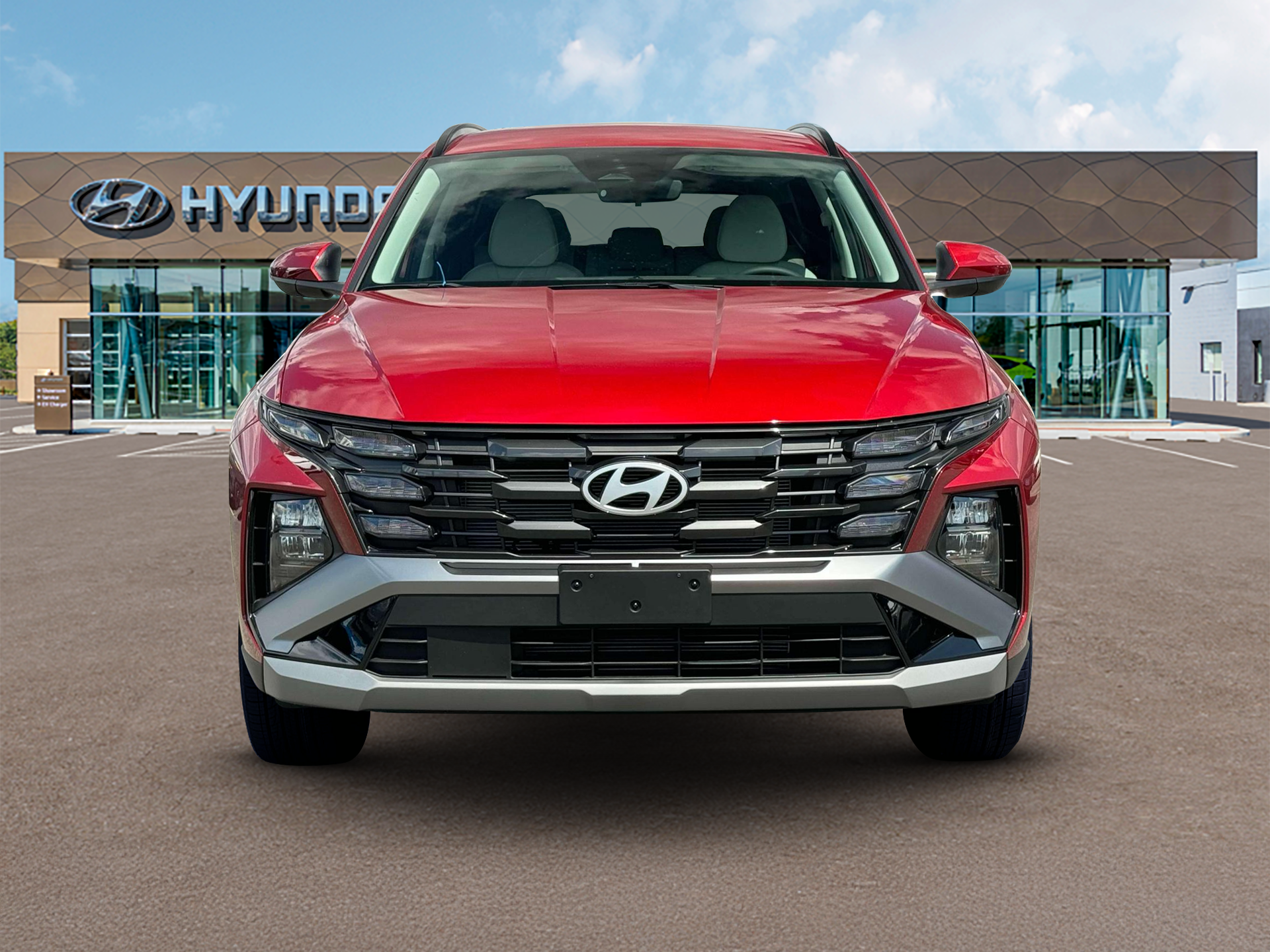 New 2025 Red Hyundai SEL FWD image 12