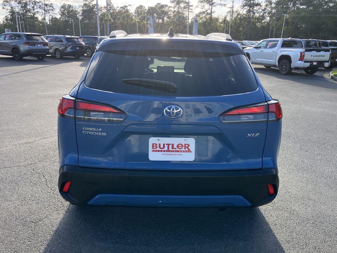 Used 2026 Blue (Cavalry Blue) Toyota XLE image 4
