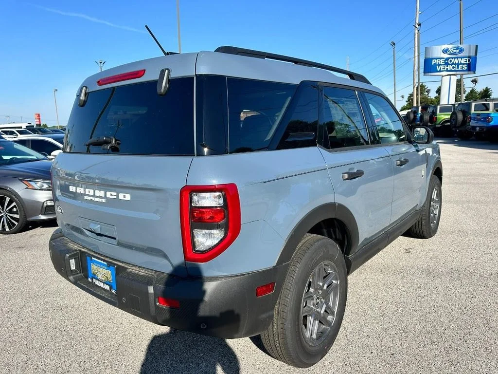 New 2026 Azure Gray Metallic Tri-Coat Ford Big Bend® image 3
