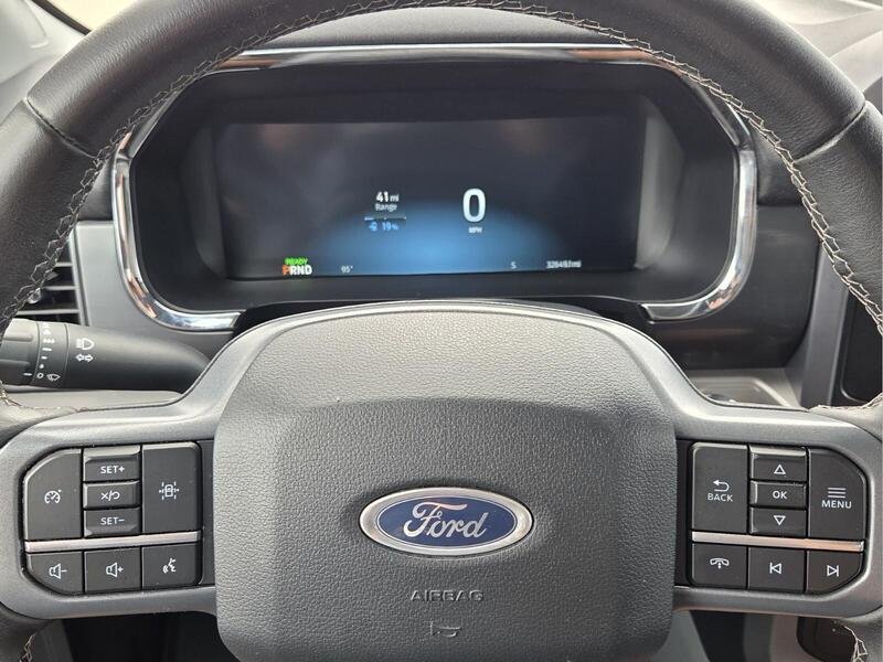 Used 2023 Stone Gray Metallic FORD XLT 4WD SUPERCREW 5.5