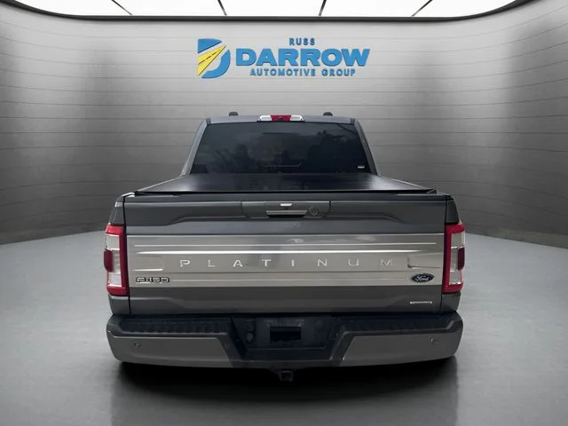 Used 2021 Gray Ford Platinum image 4