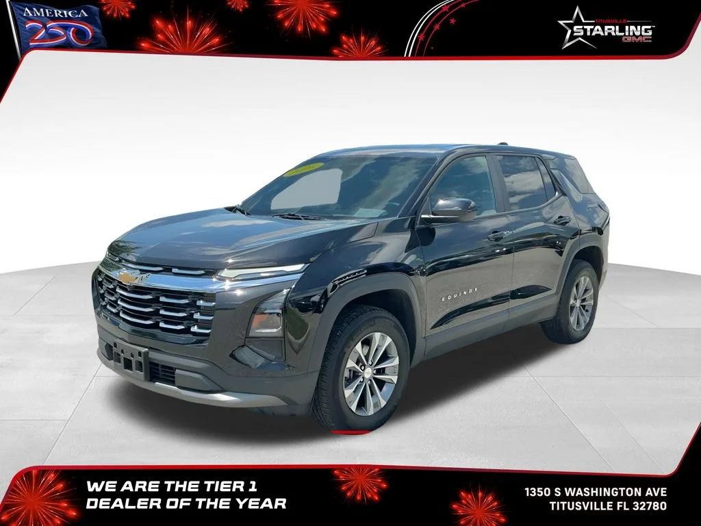 Used 2025 Mosaic Black Metallic Chevrolet LT image 1