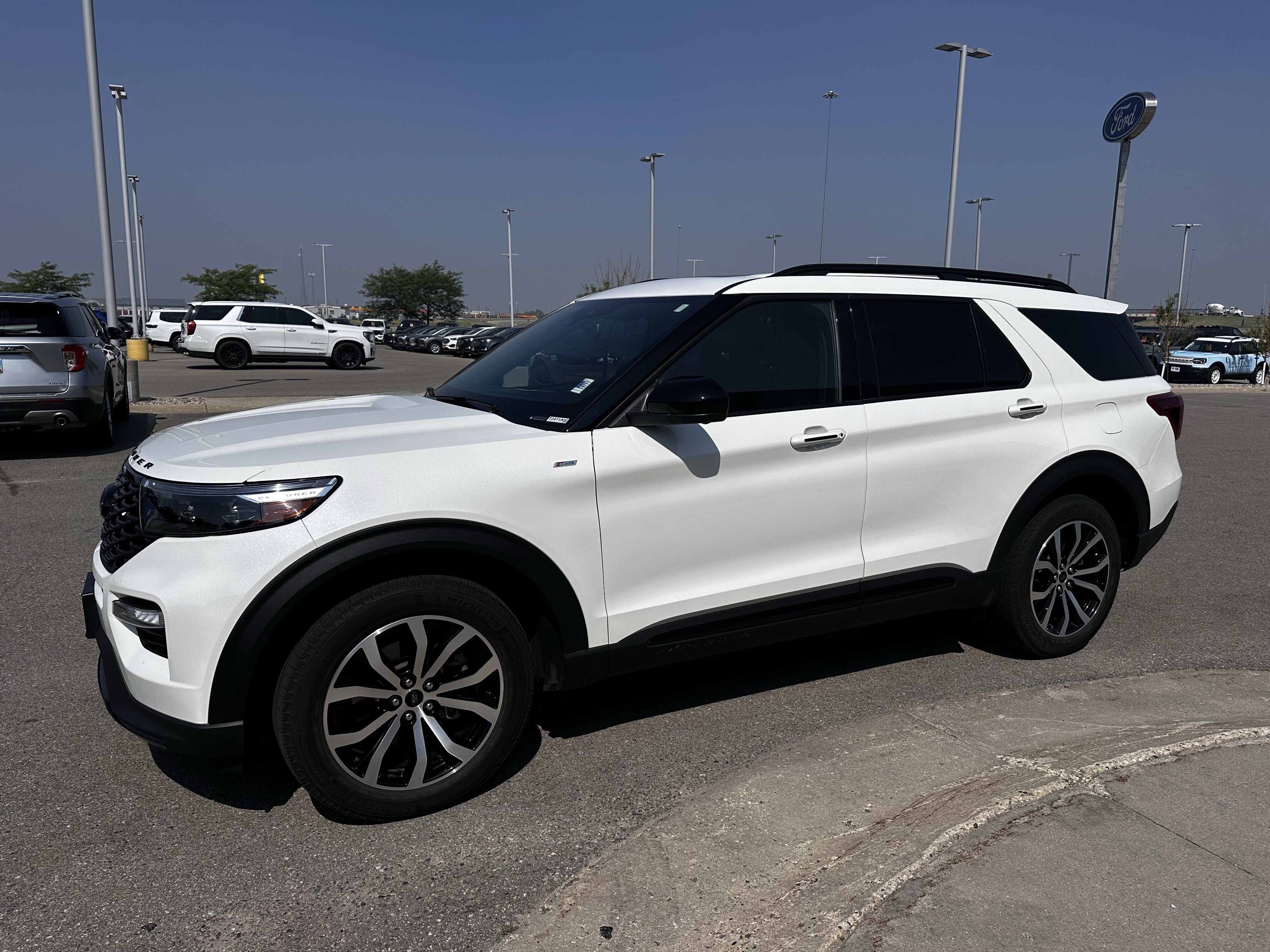Used 2023 Star White Ford ST-Line image 2
