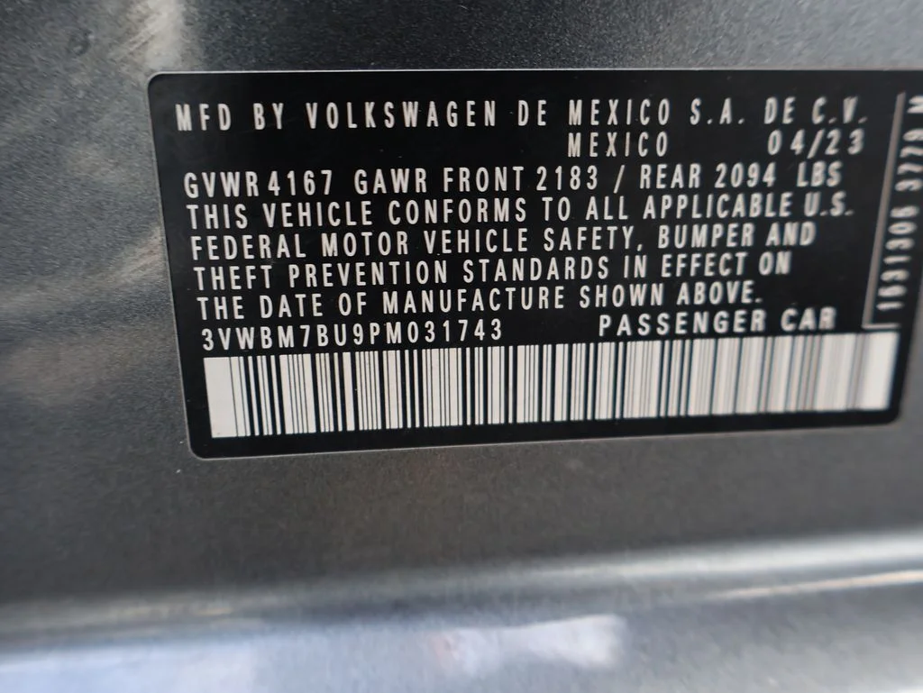 Used 2023 Gray Volkswagen 1.5T Sport image 37