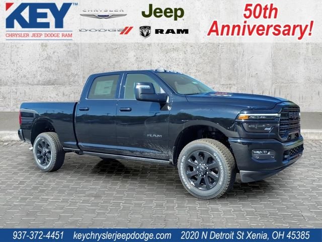 New 2026 Diamond Black Crystal Pearl-Coat Exterior Paint RAM Laramie image 1