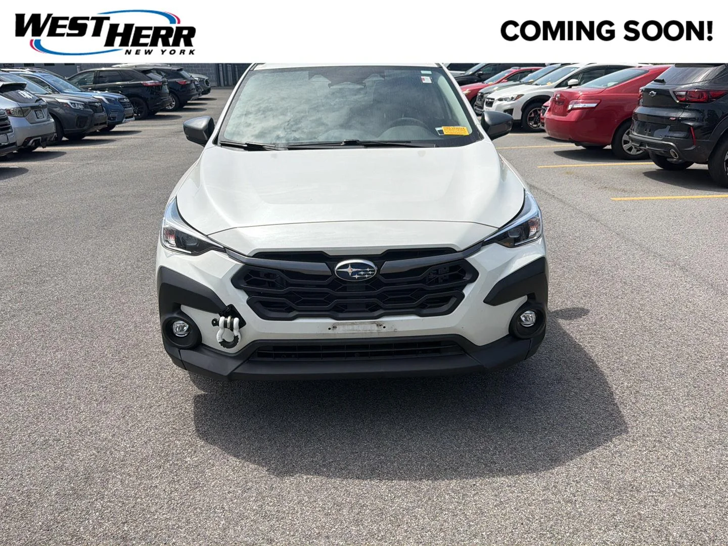 Used 2024 Crystal White Pearl Subaru Premium image 1