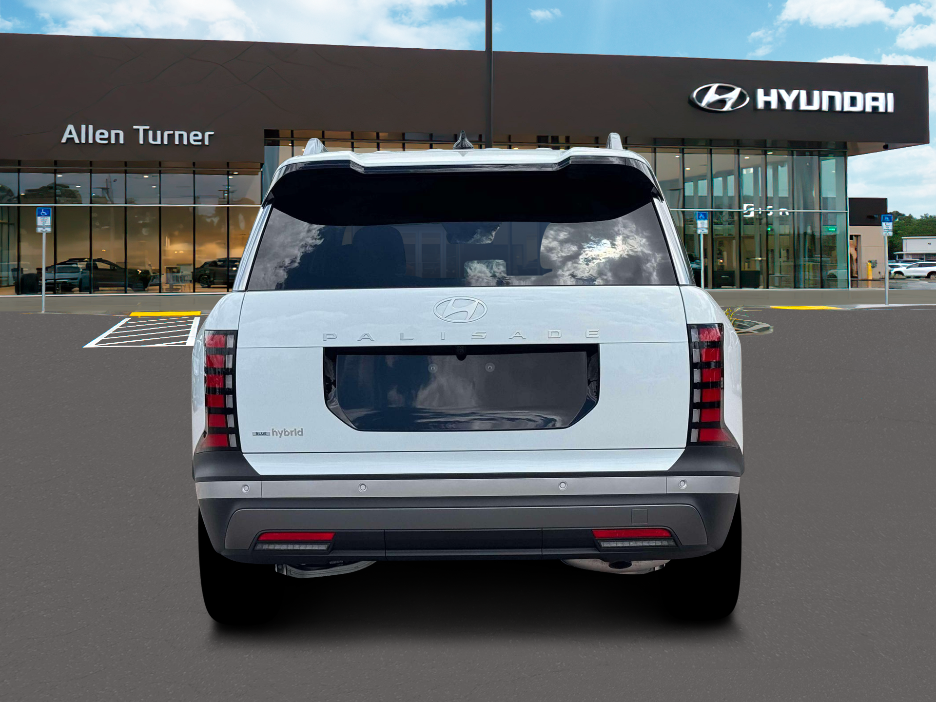 New 2026 Creamy White Pearl Hyundai Blue SEL 7P image 6