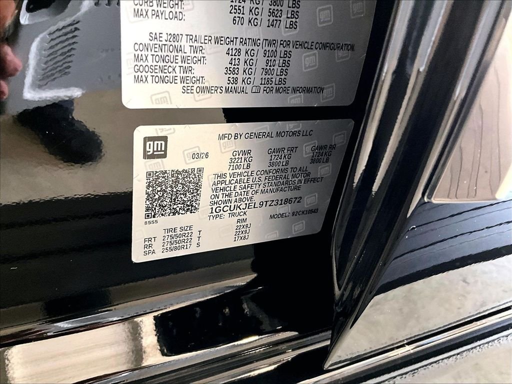 Used 2026 Black Chevrolet High Country image 37