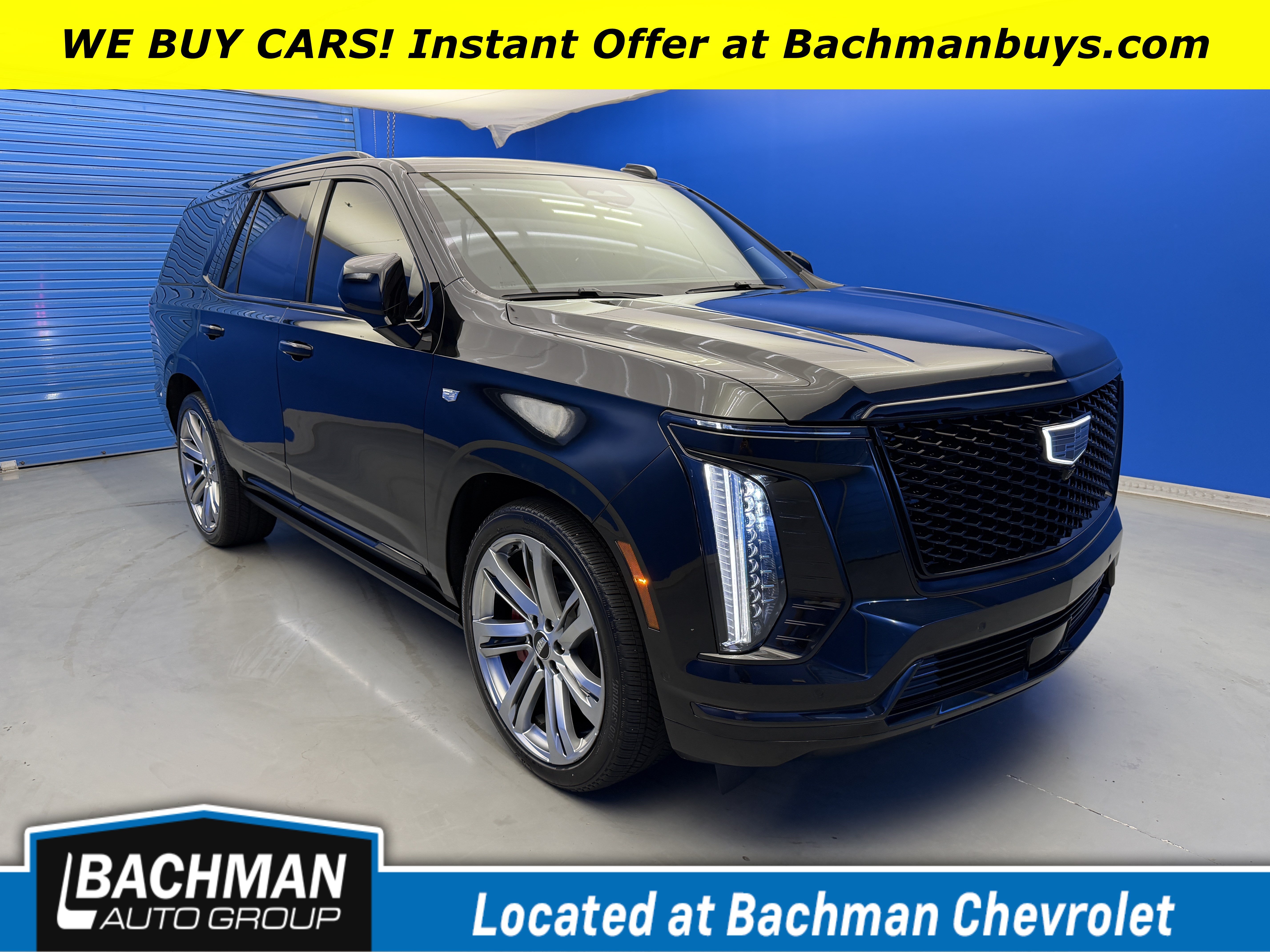 Used 2025 Black Raven Cadillac 4WD Sport Platinum image 1