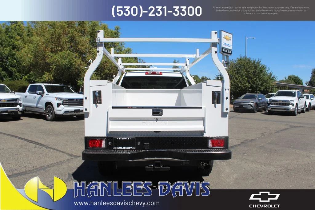 New 2026 White Chevrolet Work Truck image 8