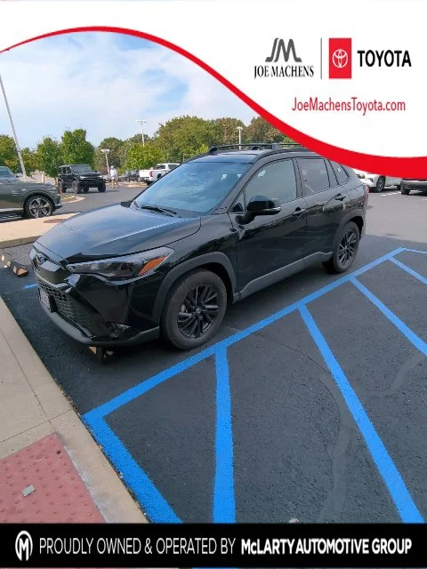 Used 2025 Black Toyota Hybrid Nightshade image 1