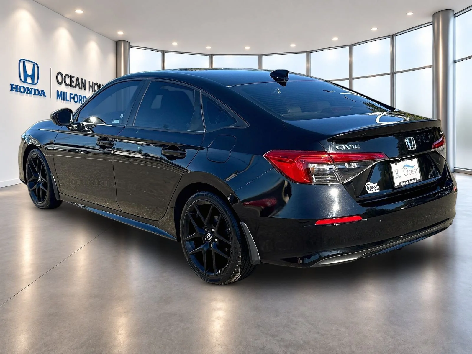 Used 2024 Crystal Black Pearl Honda Sport image 8