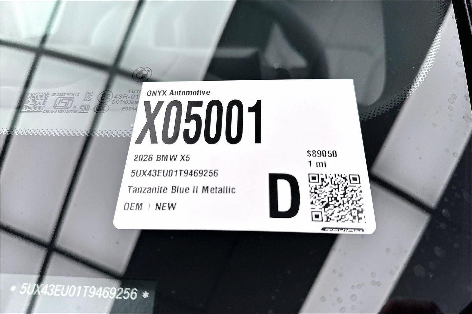 New 2026 Tanzanite Blue II Metallic BMW xDrive50e image 21