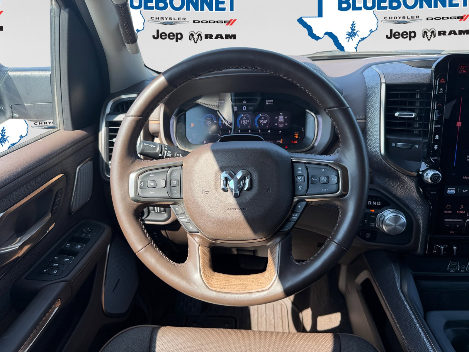 Used 2025 Bright White Clearcoat Ram Longhorn image 13