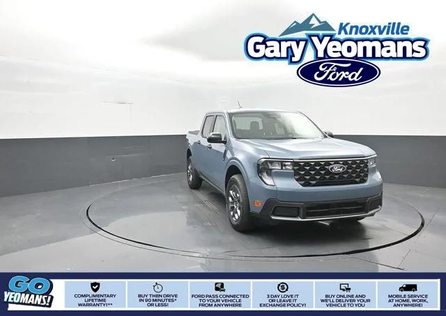 New 2026 Azure Gray Metallic Tri-Coat Ford XLT image 1
