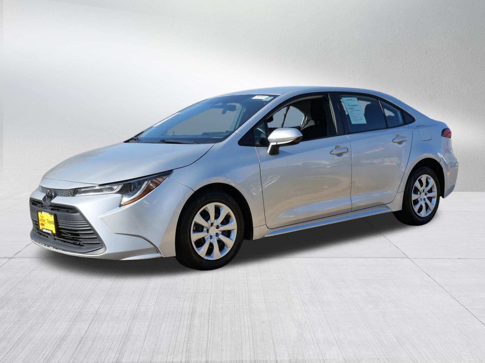Certified Used 2023 Classic Silver Metallic Toyota LE image 3