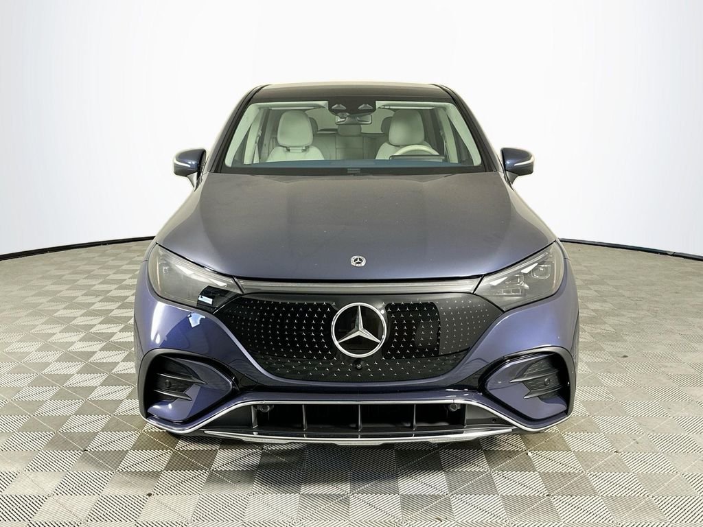 Certified 2023 Mercedes-Benz EQE SUV Base with VIN 4JGGM2BB3PA003892 for sale in Naples, FL