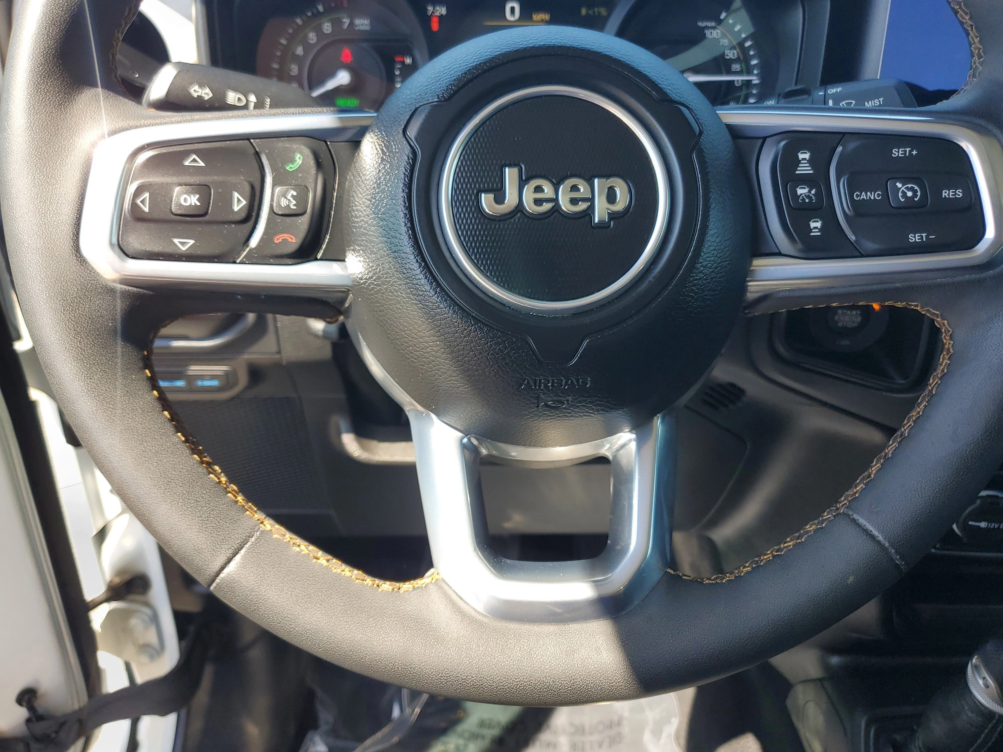 Used 2024 White Jeep Sahara 4xe image 24