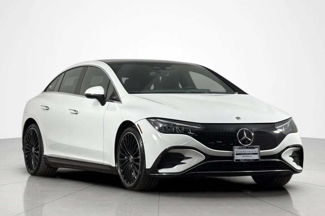 Certified Used 2024 Polar White Mercedes-Benz EQE 350+ image 7