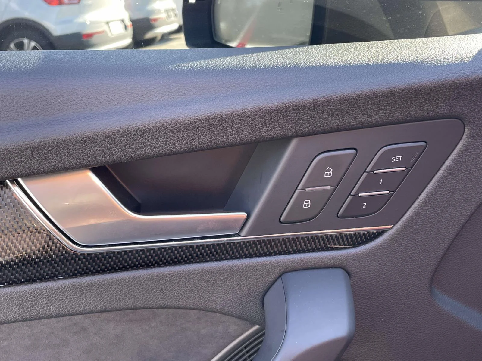 Used 2023 Mythos Black Metallic Audi Premium Plus image 7