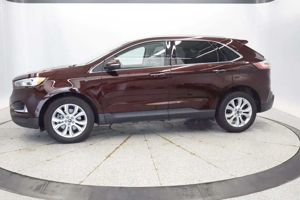 Certified Used 2020 Red Ford Titanium image 2