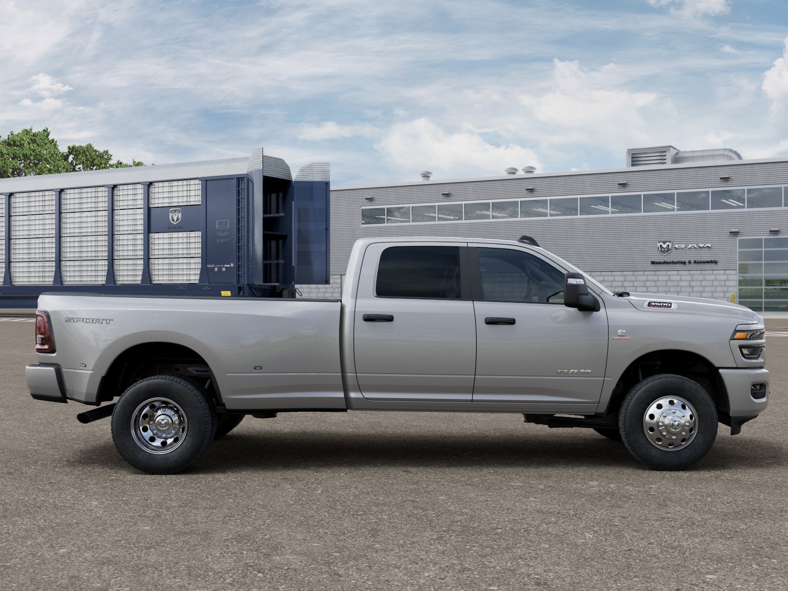 New 2026 Silver-Zynith Exterior Paint RAM BIG HORN image 12