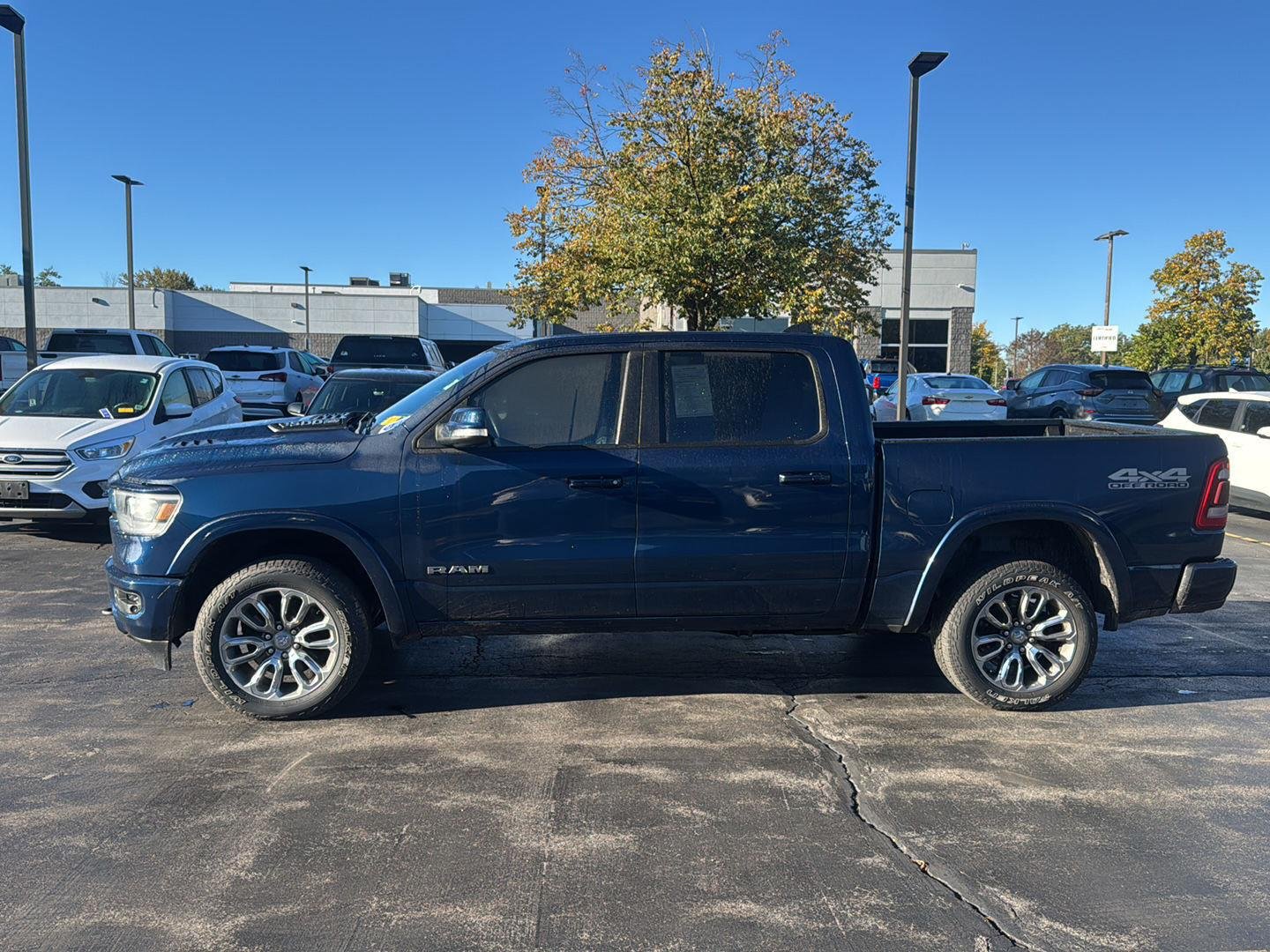 Used 2021 Patriot Blue Pearlcoat Ram Laramie image 6