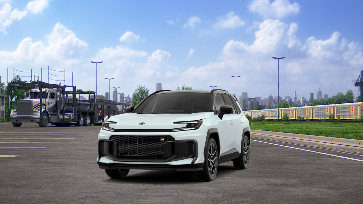 New 2026 Wind Chill Pearl with Midnight Black Metallic roof Toyota GR SPORT image 18