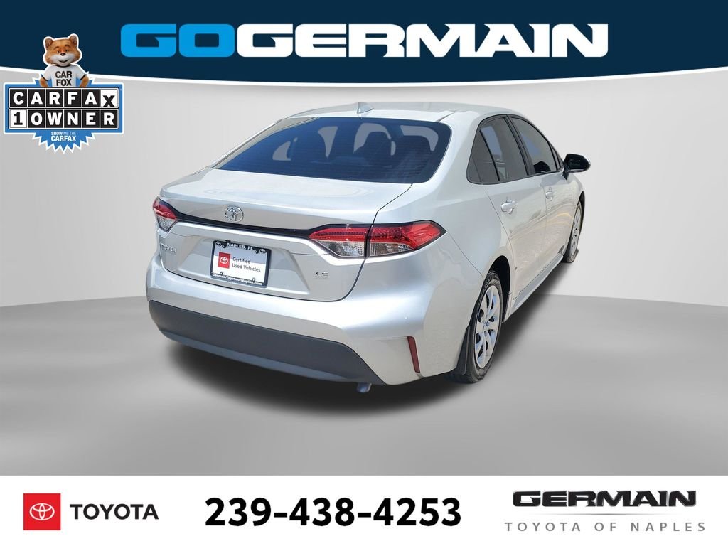 Certified Used 2025 Silver Toyota LE image 9