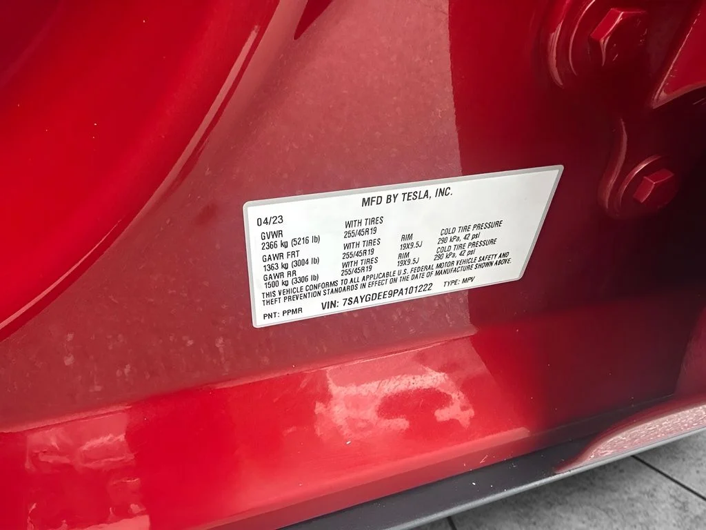 Used 2023 Red Tesla Long Range image 24