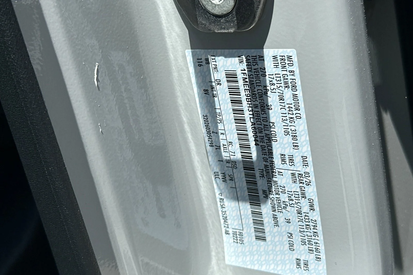 New 2026 Avalanche Ford Badlands® image 27