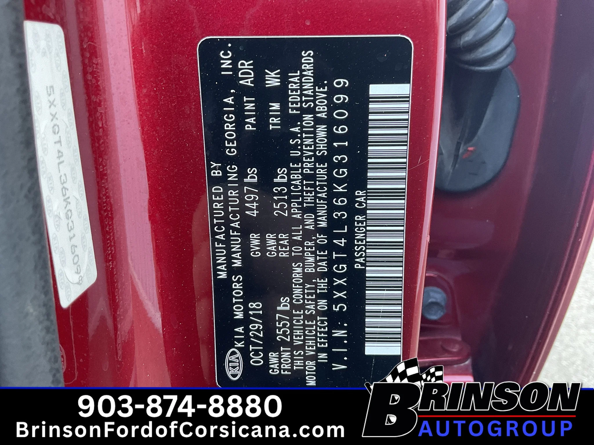 Used 2019 Passion Red Kia S image 30