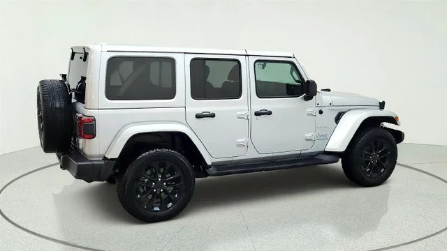 Used 2023 Silver Jeep Sahara 4xe image 14