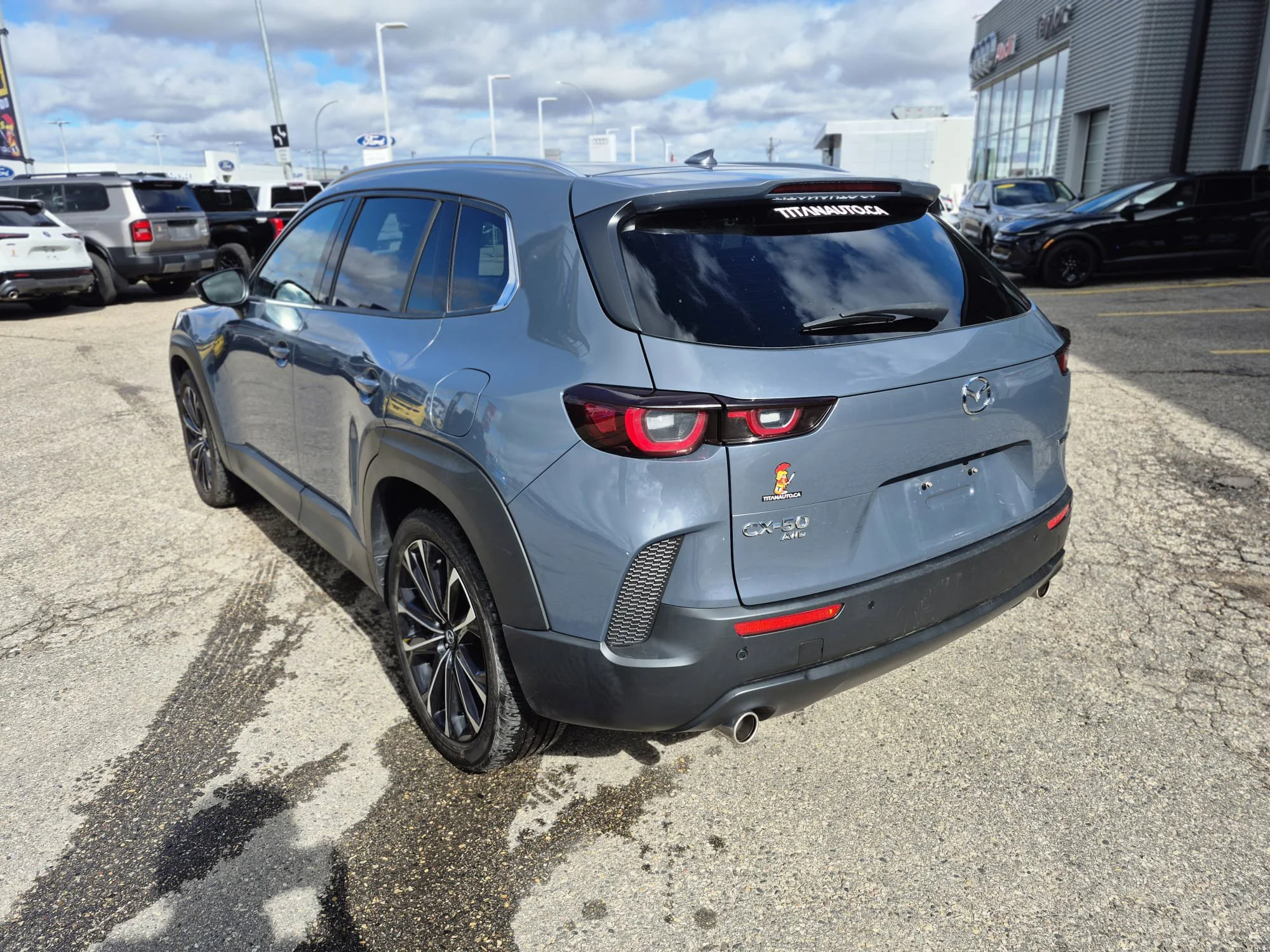 Used 2023 Polymetal Grey Metallic Mazda GT AWD*Cooled Leather | Pano Roof | Nav | 360 Cam | Htd Wheel | Adaptive Cruise | Lane Keep Assist image 11
