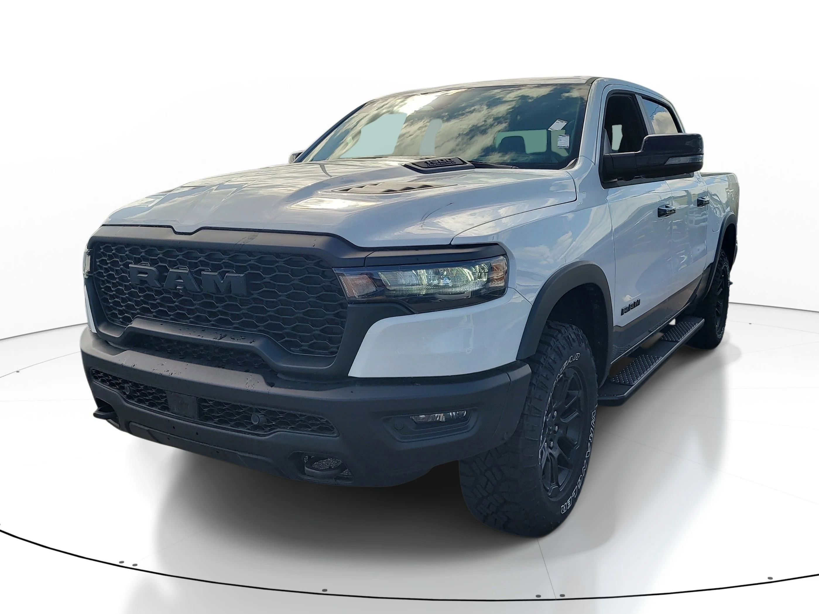 New 2026 Bright White Clearcoat Ram Rebel image 4