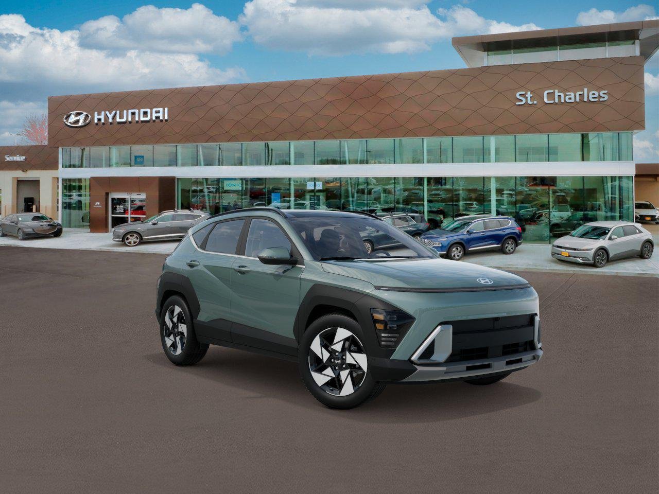 New 2027 Mirage Green Hyundai Limited AWD image 2