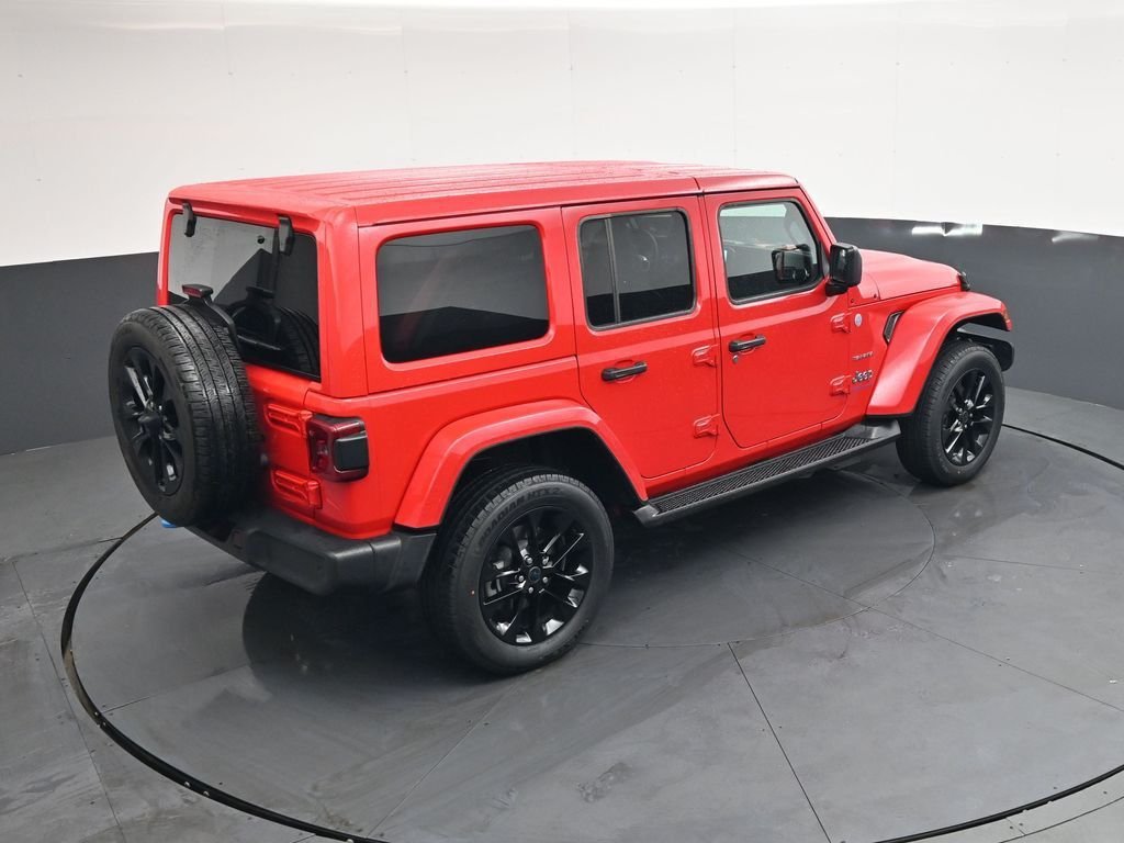Used 2024 Red Jeep Sahara 4xe image 36