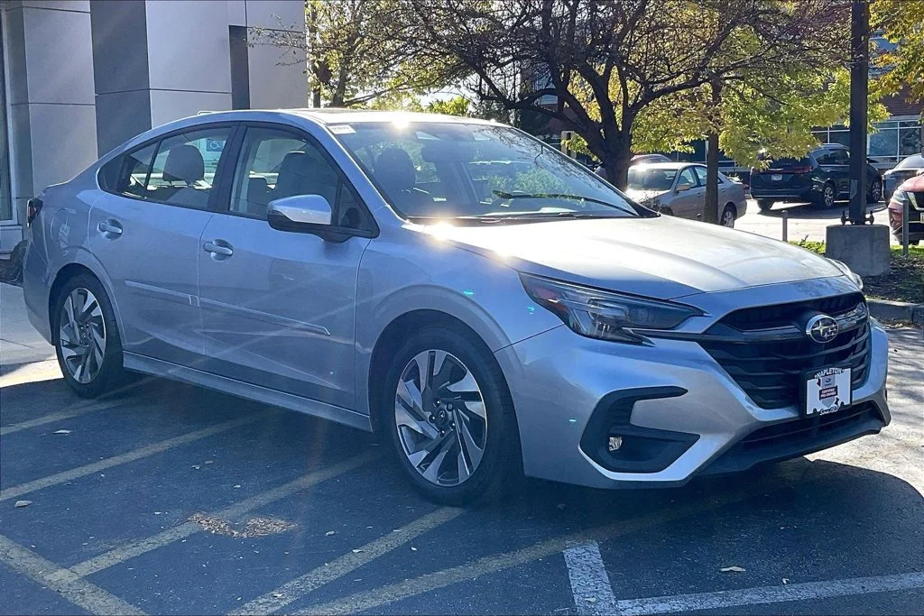 Certified Used 2024 Silver Subaru Limited image 1