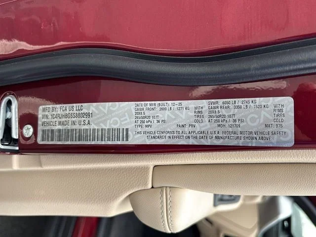 New 2025 Red Jeep Limited image 48