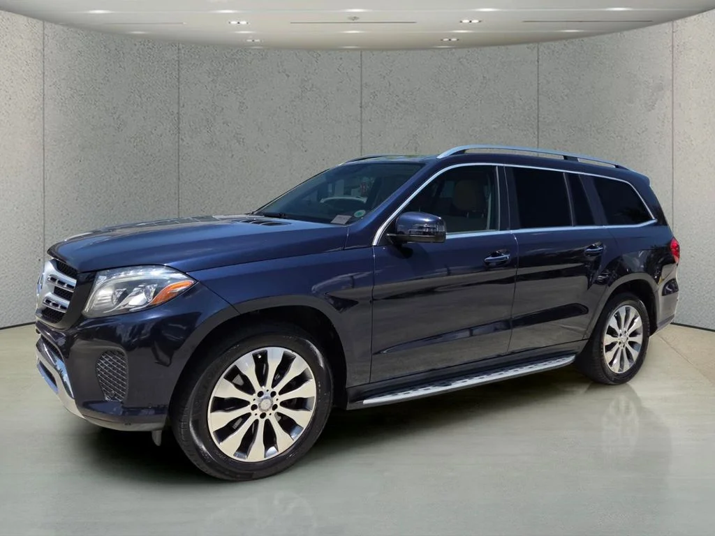 Used 2017 Blue Mercedes-Benz GLS 450 image 9