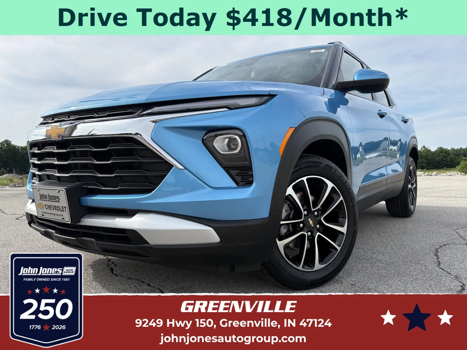 Used 2025 Marina Blue Metallic Chevrolet LT image 1
