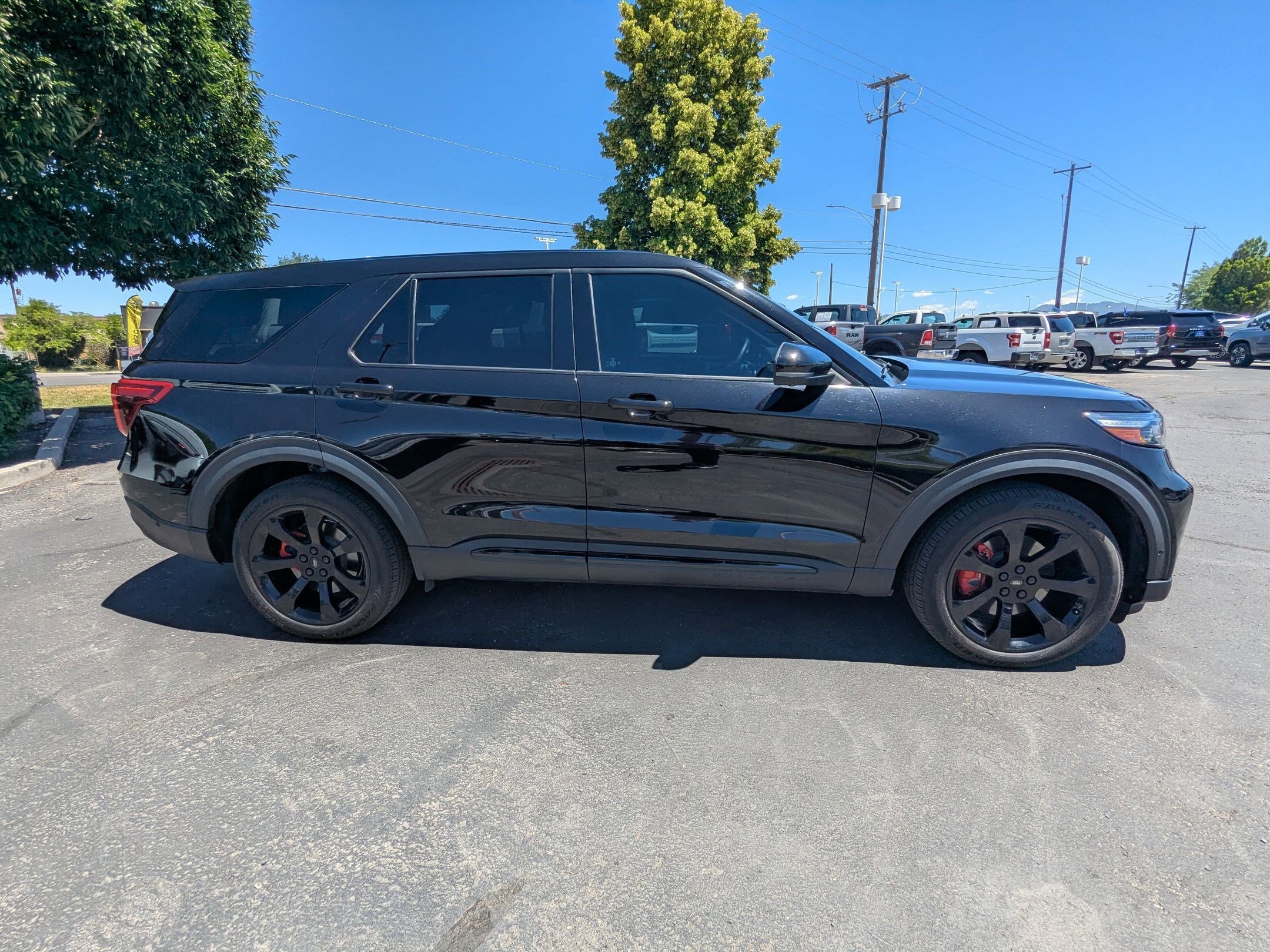 Used 2021 Blue Ford ST image 2