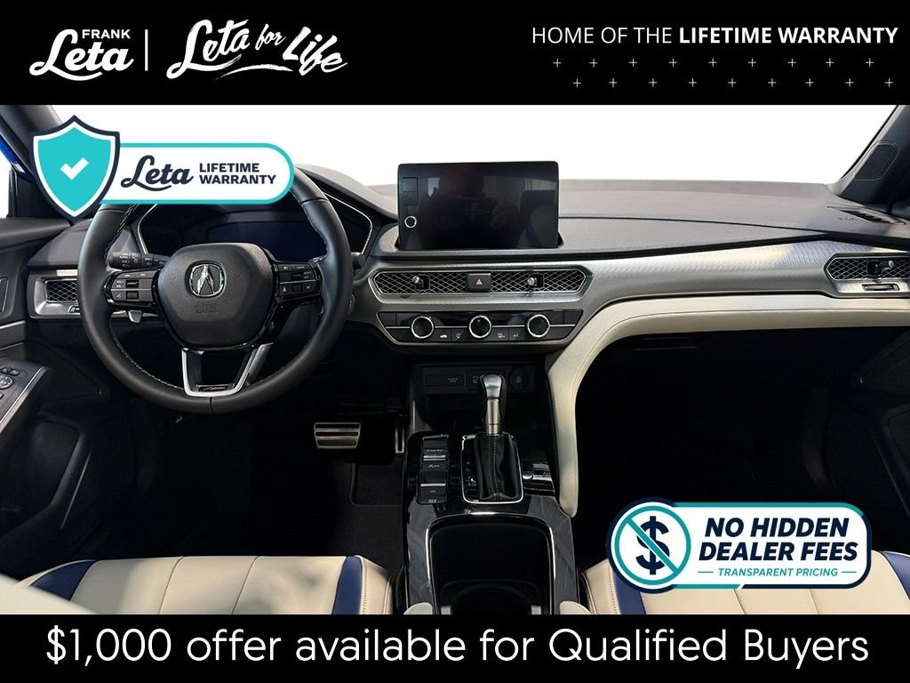 New 2026 Double Apex Blue Pearl Acura w/A-Spec Package image 17