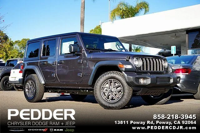 New 2026 Granite Crystal Metallic Clear-Coat Exterior Paint Jeep Sport S image 1