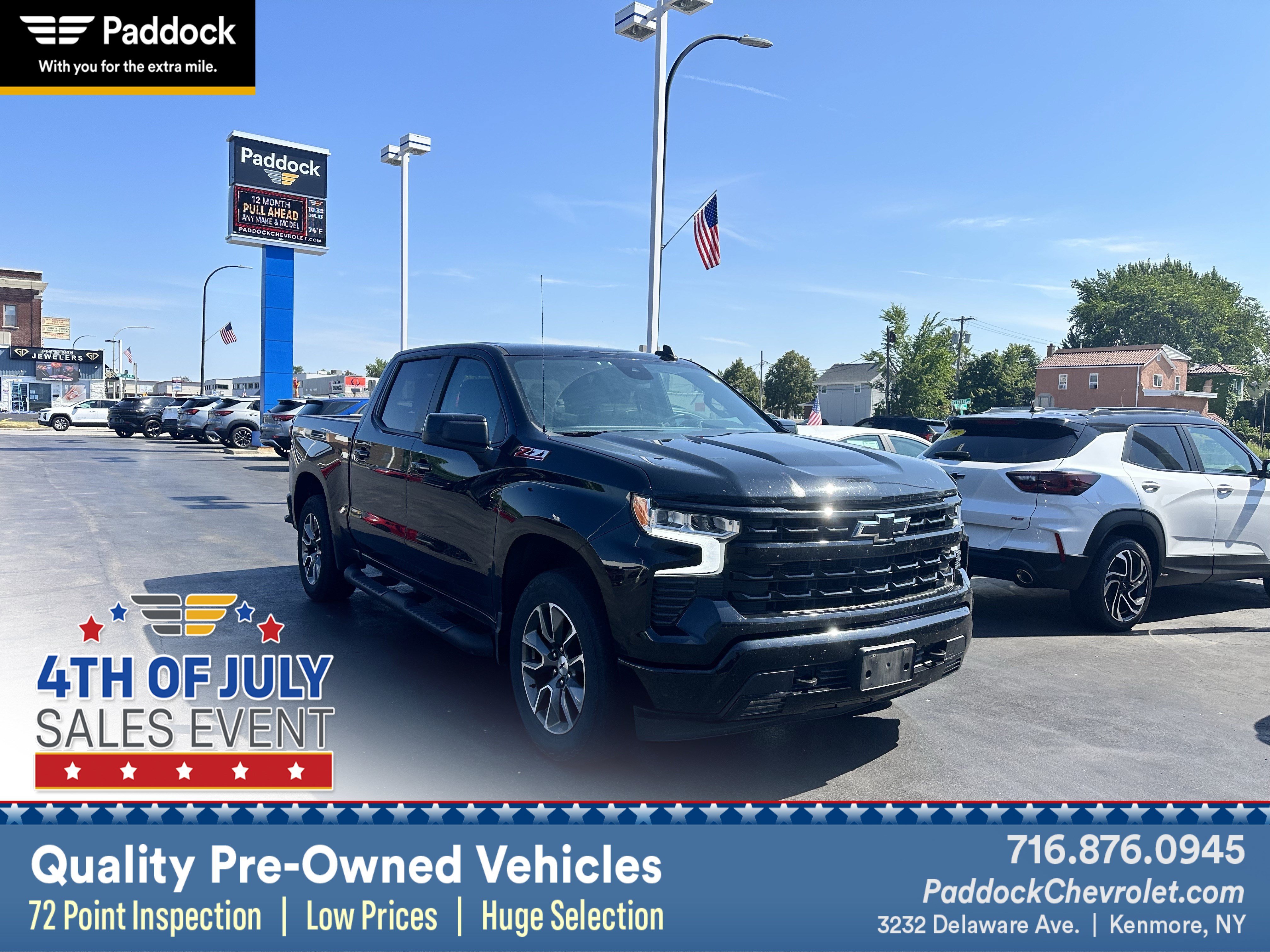 Used 2023 Black Chevrolet RST image 1