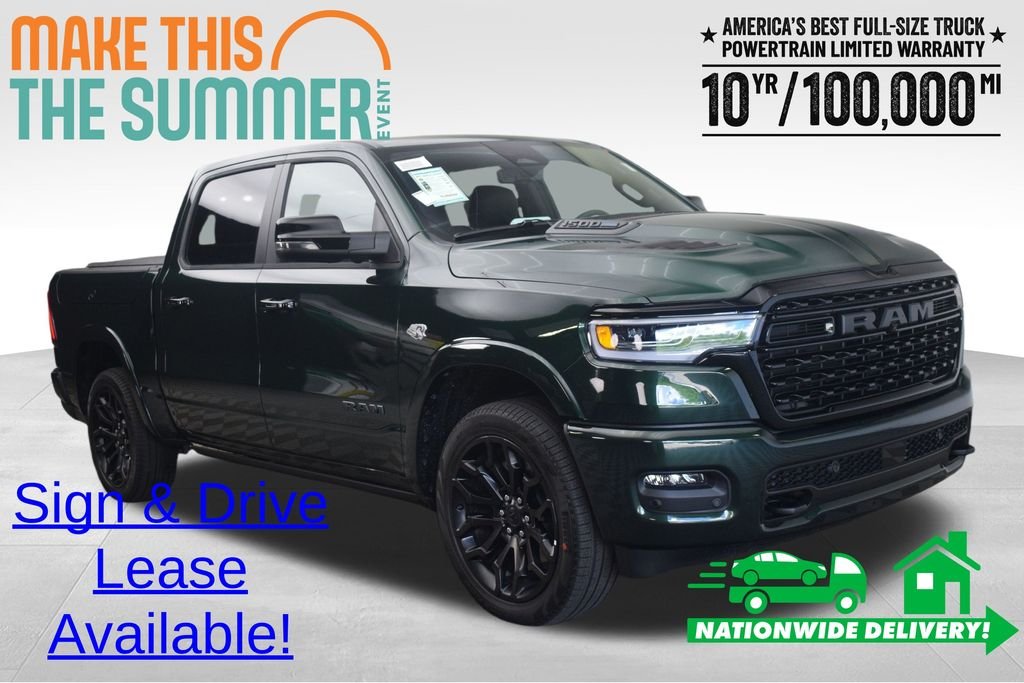 New 2026 Serrano-Green Metallic Exterior Paint RAM Limited image 1