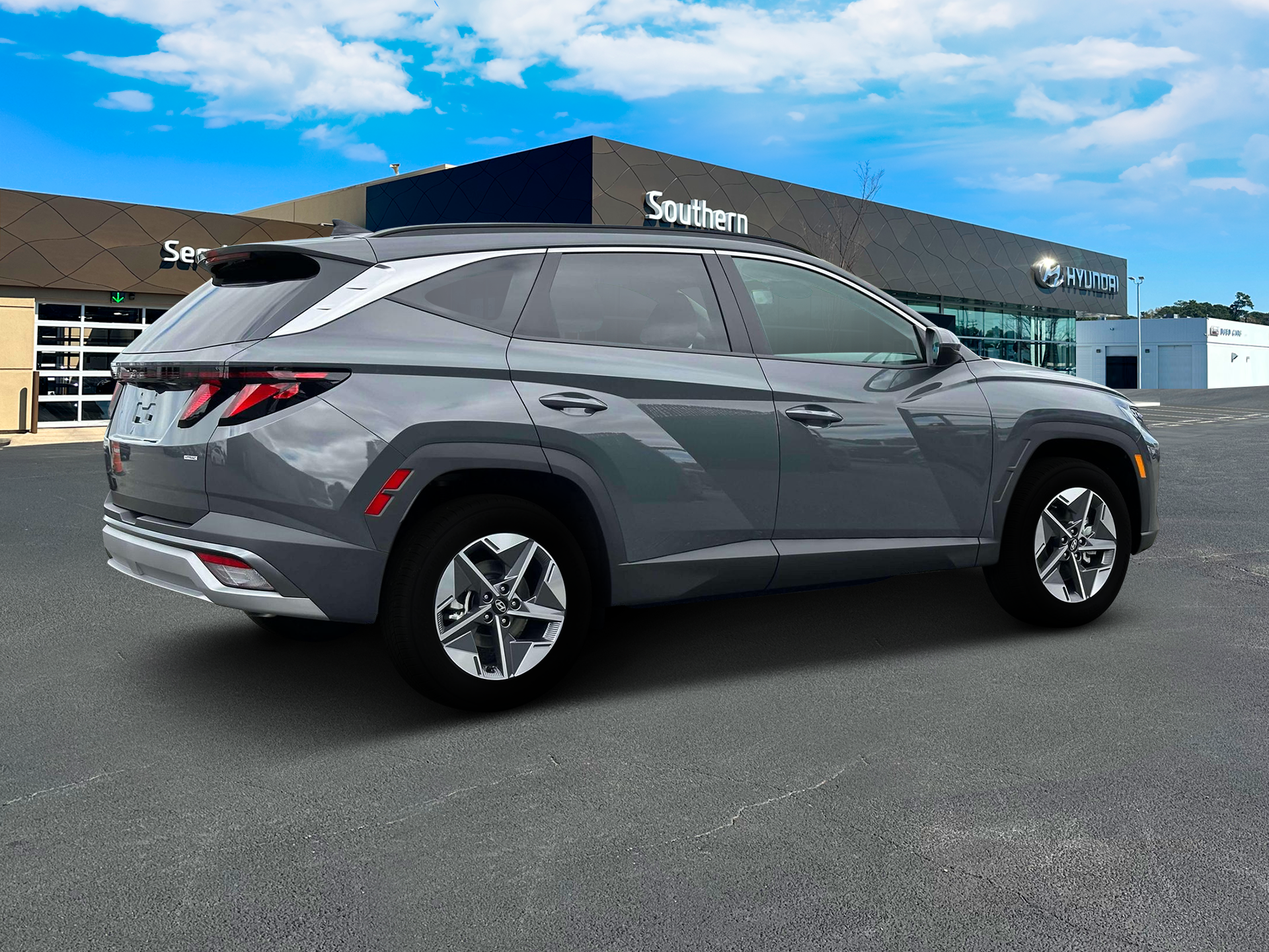 New 2026 Gray Hyundai SEL AWD image 8