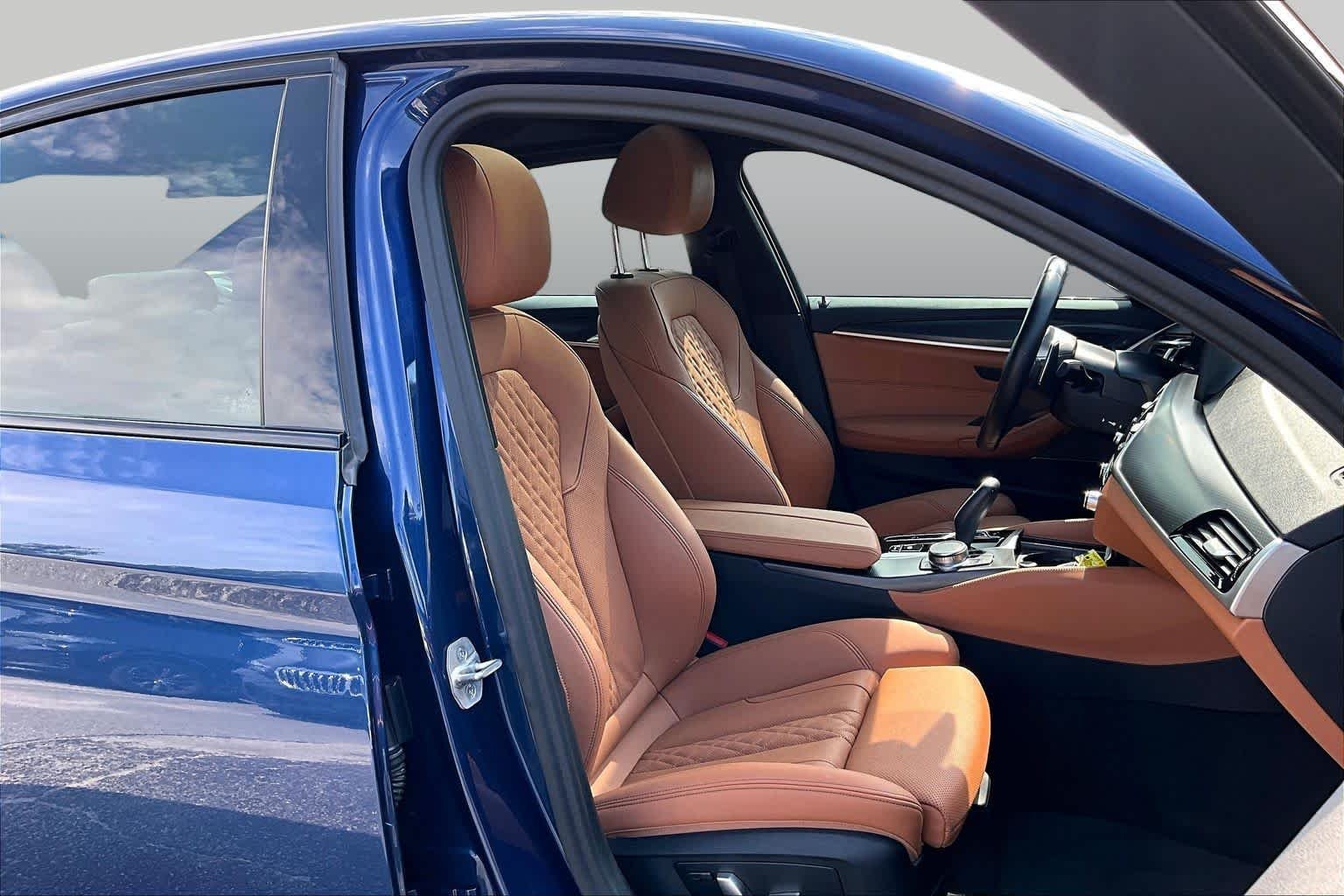 Certified Used 2023 Phytonic Blue Metallic BMW 530i image 9
