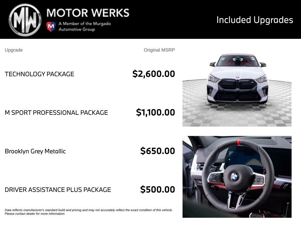 New 2026 Brooklyn Grey Metallic BMW M35i image 4