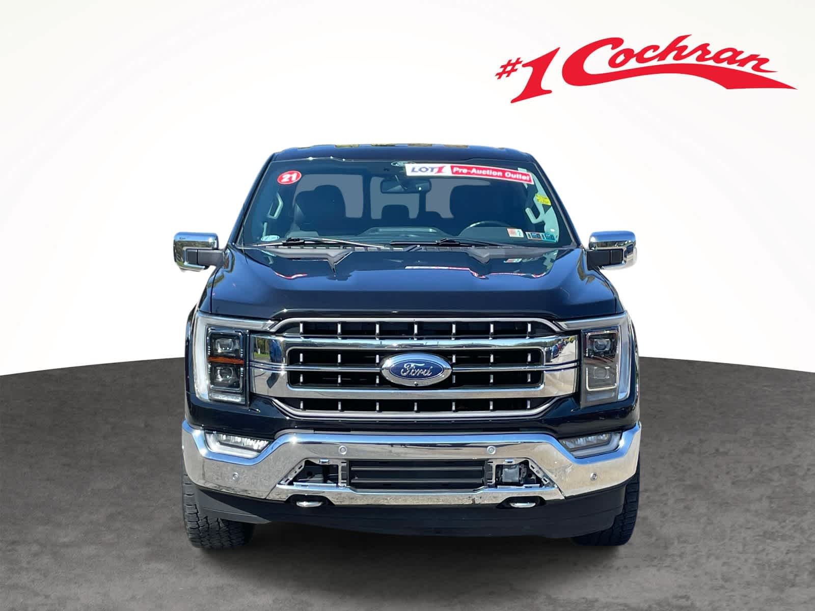 Used 2021 Agate Black Metallic Ford LARIAT image 17